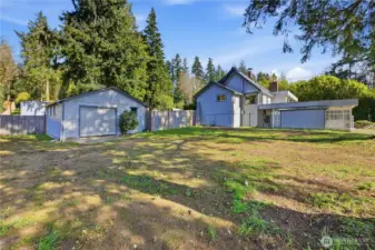 HUGE lot with room for ALL of your toys!  RV, Boat, 4-wheeler, you name it!