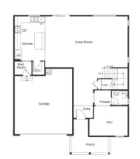 Artist Rendering Main Floor.