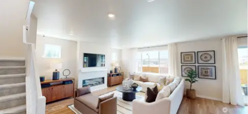 Photo is of a model home in another KB Home location; options and colors may vary based on your selections and may include options and features that are not reflected in the list price. Depictions of home, layout, location or other features/options, colors and color scheme, materials, fixtures, etc. are for showing purposes only and may not be included in the purchase price and availability may vary.