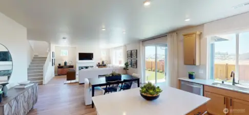 Photo is of a model home in another KB Home location; options and colors may vary based on your selections and may include options and features that are not reflected in the list price. Depictions of home, layout, location or other features/options, colors and color scheme, materials, fixtures, etc. are for showing purposes only and may not be included in the purchase price and availability may vary.