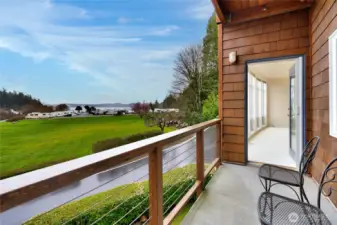 Second view of balcony