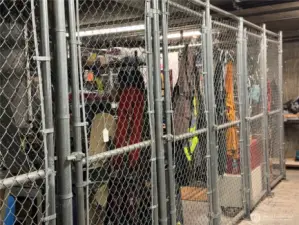 Secure storage for each unit