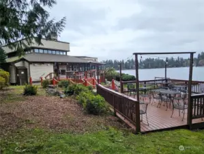 Lakeshore Riviera Restaurant. Enjoy year around waterfront dining .