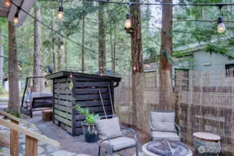 Multiple seating areas