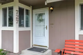 Come on in or take a seat on the front porch and watch the variety of birds that that come through here.
