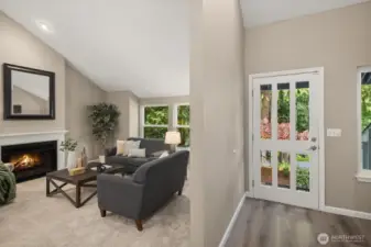 Front door entry