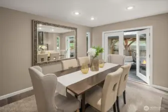 Formal dining room