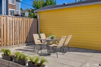 New patio