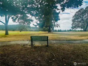 One of the many sitting areas in the common area.