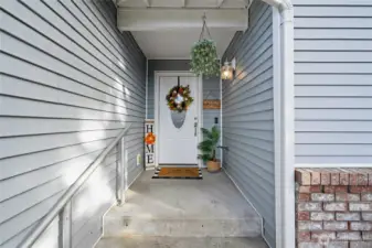 Covered entryway