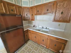 Good counter space in the kitchen