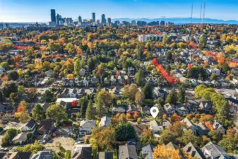 Easy access to downtown, shops and eateries in Madrona & I-90 and 520 access to the Eastside.