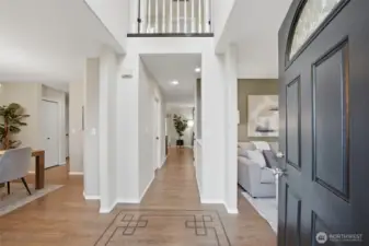 Spacious and inviting living area with abundant natural light.