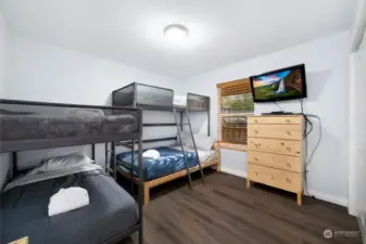 2nd bedroom, all bedrooms are spacious