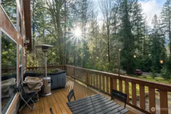 Front deck