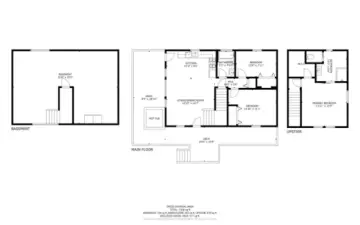 floorplan of all 3 floors