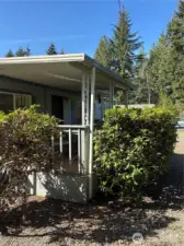 Covered Front Deck