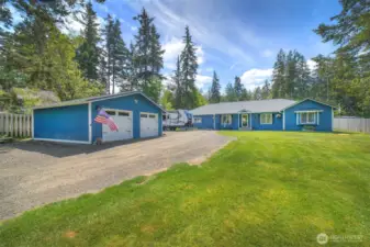 Beautiful rambler in Misery Point community has room for all the toys!