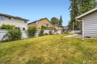 Plenty of room for outdoor activities.