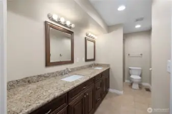 Granite and tile bathrooms! - 3/4 Primary en suite.