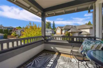 Primary bed private deck
