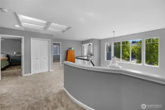 Upstairs landing