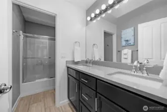Upstairs bath