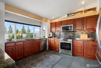 All new stainless steel appliances