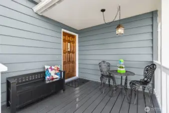 A real front porch!