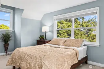 Bedroom #2 with views