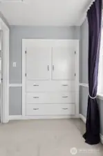 Convenient built-ins save space