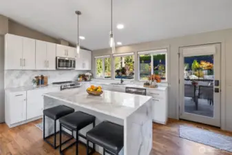 3rd view of gourmet kitchen