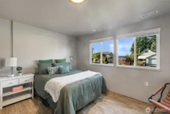 Bedroom #3 with walk-in closet