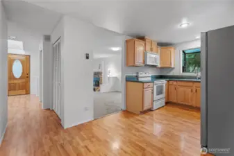 Kitchen with breakfast nook