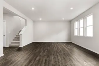 Large wall for a large TV! Pictures are for representational purposes only, colors and features may vary.