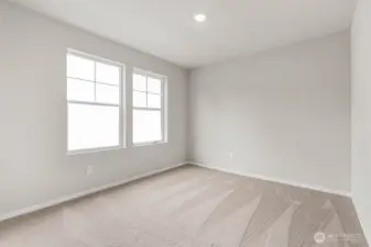 Bedroom one. Pictures are for representational purposes only, colors and features may vary.