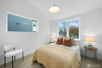 2 of 2 upstairs bedrooms.