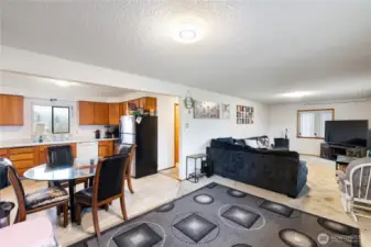 Interior of the 2nd home, which is the 2 story home