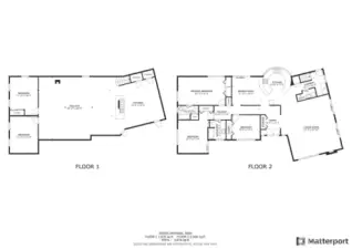 Floor plan of the big main house