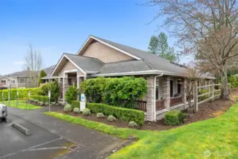 Community Clubhouse with gym and reservable private room for parties!