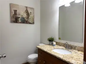 Half bath in main floor