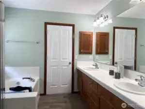 Primary big walk-in closet