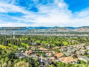 Located near the Wenatchee Golf & Country Club
