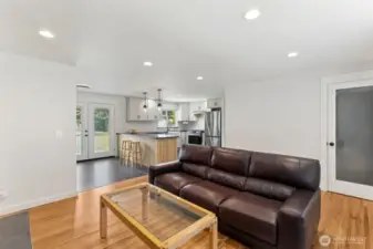 Living Room to Kitchen & Dining Area