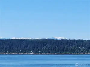Breathtaking snowcapped Olympic Mountains as you backdrop.