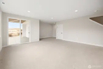 HUGE recreation room..