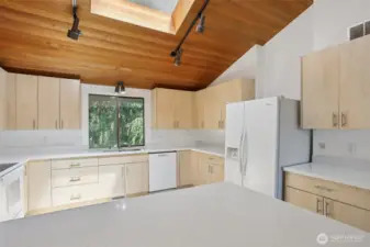 All new cabinets Skylights above kitchen as well.