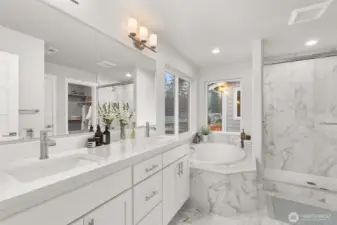 Home is under construction. Photos are of a previously built home with similar finishes from a different community that are virtually staged. Builder reserves the right to change features, plans, prices & specifications without notice. Features vary by plan. Buyer to verify square footage.