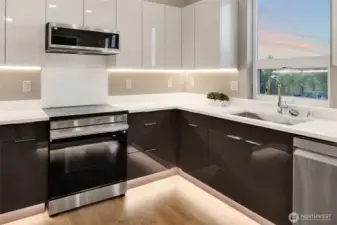 stainless steel appliances