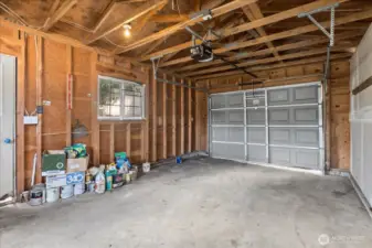 Detached garage - interior